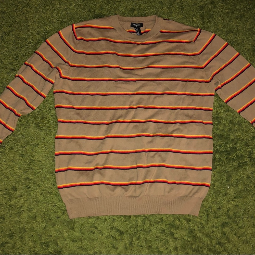 Men’s Forever 21 Striped Sweater